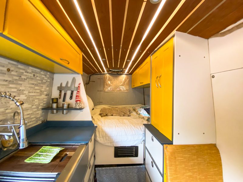 extruded aluminum van build