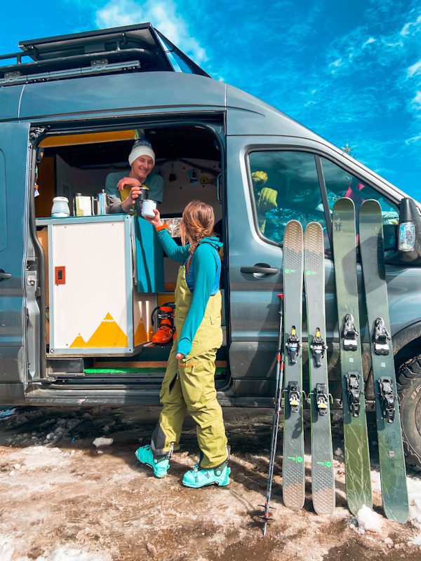 DIY Ford Transit Camper Van Conversion - Winter Ready
